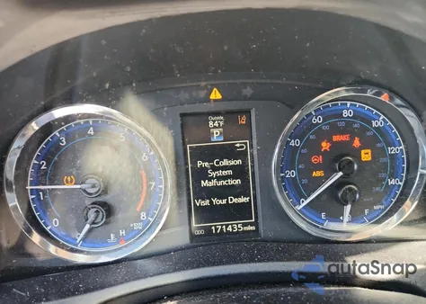 2017 Toyota Corolla L z USA, uszkodzony, nr VIN 2T1BURHE2HC754133